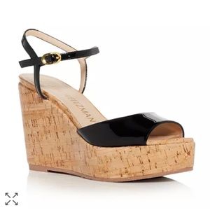 Stuart Weitzman platform wedge sandals